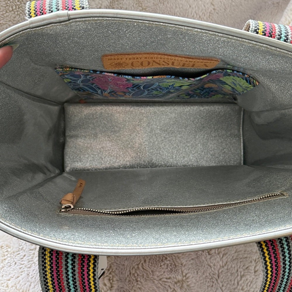 Consuela Multicolor Floral Tote - Picture 2 of 5